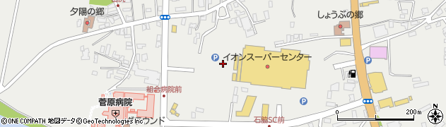 秋田県由利本荘市石脇田中周辺の地図