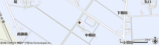 秋田県仙北郡美郷町飯詰中鶴田17周辺の地図