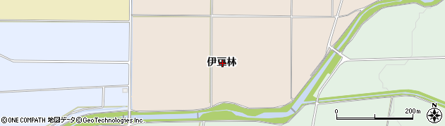 秋田県仙北郡美郷町野荒町伊豆林周辺の地図