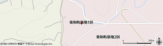 岩手県花巻市東和町新地１区周辺の地図