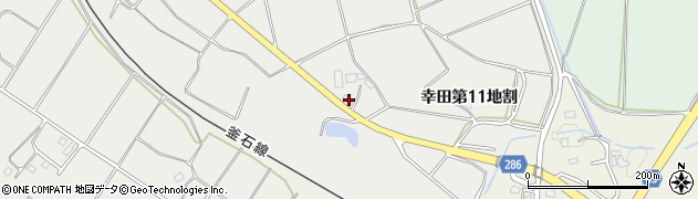 岩手県花巻市幸田第１１地割28周辺の地図