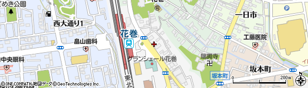 東北労働金庫花巻支店周辺の地図