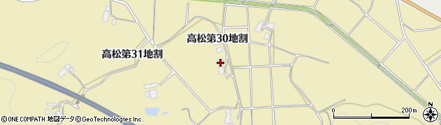 岩手県花巻市高松第３０地割28周辺の地図