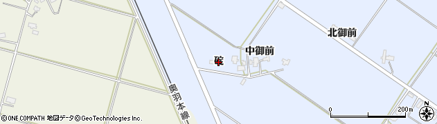 秋田県美郷町（仙北郡）飯詰（碇）周辺の地図