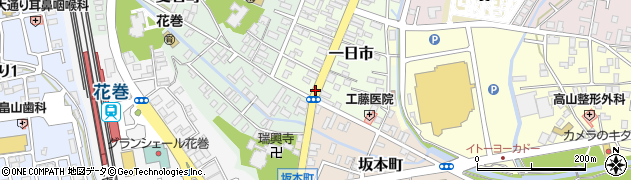 坂本町周辺の地図