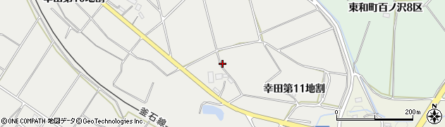 岩手県花巻市幸田第１１地割10周辺の地図
