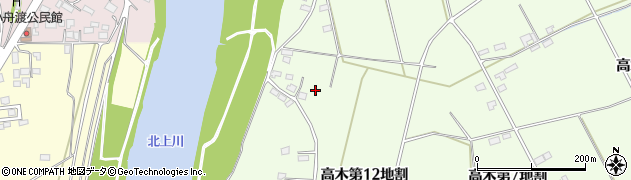 岩手県花巻市高木第１３地割123周辺の地図