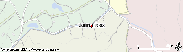 岩手県花巻市東和町土沢（３区）周辺の地図