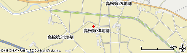 岩手県花巻市高松第３０地割25周辺の地図