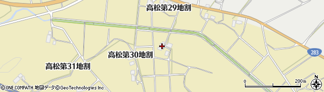岩手県花巻市高松第３０地割55周辺の地図