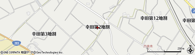 岩手県花巻市幸田（第２地割）周辺の地図