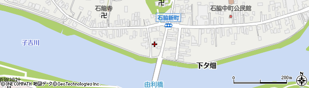 秋田県由利本荘市石脇（下タ畑）周辺の地図