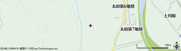 岩手県花巻市太田第６地割周辺の地図