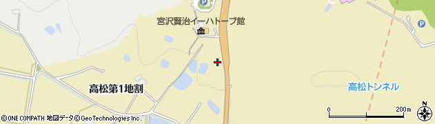 高松庵周辺の地図