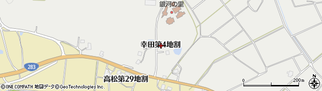 岩手県花巻市幸田第４地割周辺の地図