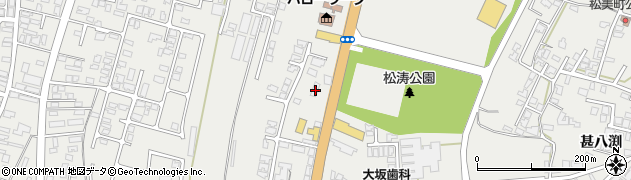 秋田県由利本荘市石脇田尻野24-17周辺の地図