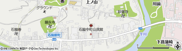 石脇公徳館管理棟周辺の地図