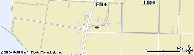 秋田県仙北郡美郷町境田下鼠田87周辺の地図