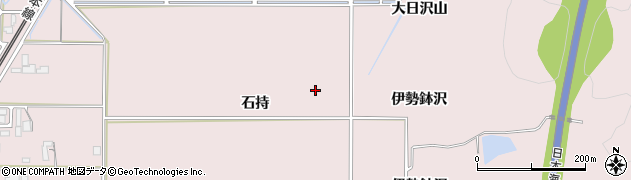 秋田県由利本荘市川口（石持）周辺の地図