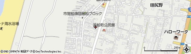 羽後信用金庫石脇支店周辺の地図