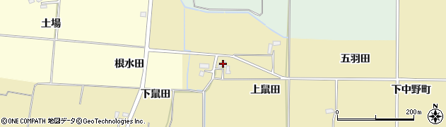 秋田県仙北郡美郷町境田下鼠田147周辺の地図