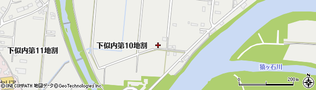 岩手県花巻市下似内第１０地割周辺の地図