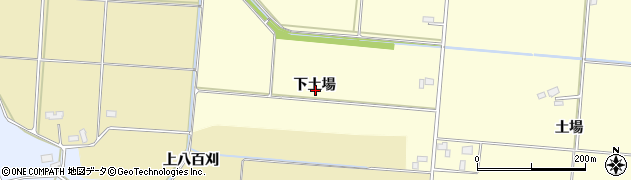 秋田県美郷町（仙北郡）佐野（下土場）周辺の地図