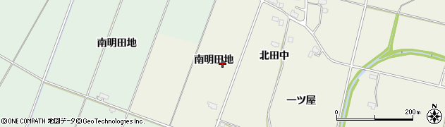 秋田県美郷町（仙北郡）六郷東根（南明田地）周辺の地図