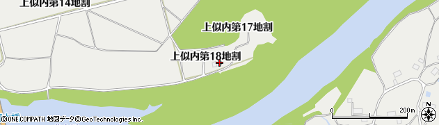岩手県花巻市上似内（第１８地割）周辺の地図