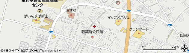 秋田県由利本荘市石脇田尻野7-136周辺の地図