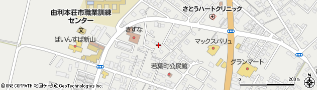 秋田県由利本荘市石脇田尻野7-7周辺の地図