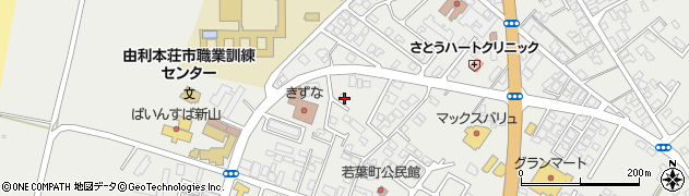 秋田県由利本荘市石脇田尻野7-336周辺の地図