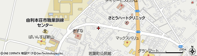 秋田県由利本荘市石脇田尻野7-245周辺の地図