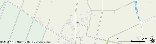 秋田県美郷町（仙北郡）六郷東根（一ツ屋）周辺の地図