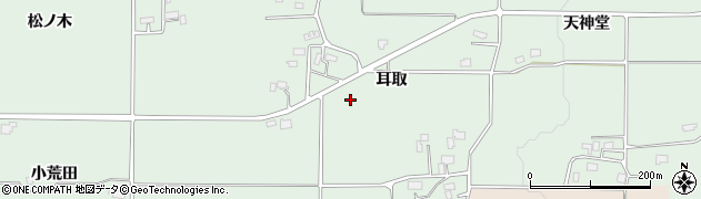 秋田県美郷町（仙北郡）天神堂（耳取）周辺の地図