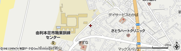 秋田県由利本荘市石脇田尻野7-97周辺の地図