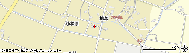 岩手県花巻市鍋倉小松原周辺の地図