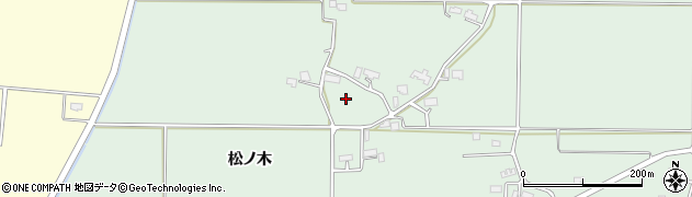 秋田県美郷町（仙北郡）天神堂（松ノ木）周辺の地図