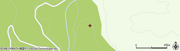 岩手県遠野市附馬牛町東禅寺（１７地割）周辺の地図