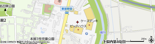 岩手県花巻市東宮野目第１２地割周辺の地図