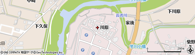 秋田県由利本荘市川口（川口下）周辺の地図