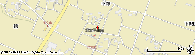 岩手県花巻市鍋倉（荒屋敷）周辺の地図