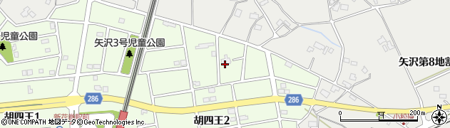 矢沢4号児童公園周辺の地図
