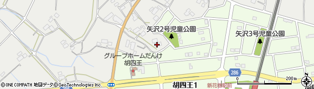 岩手県花巻市矢沢（第１０地割）周辺の地図