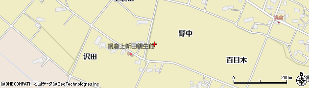 岩手県花巻市鍋倉野中周辺の地図
