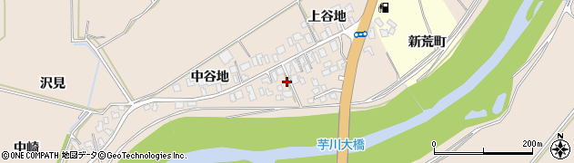 秋田県由利本荘市大浦（家後）周辺の地図
