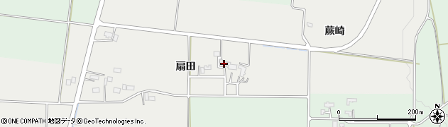 秋田県仙北郡美郷町南町扇田23周辺の地図
