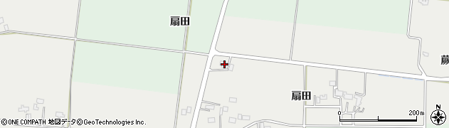 秋田県仙北郡美郷町南町扇田47周辺の地図