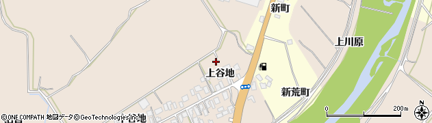 秋田県由利本荘市大浦上谷地148周辺の地図