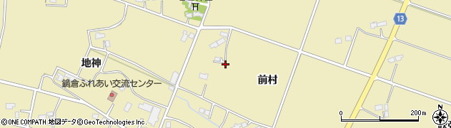 岩手県花巻市鍋倉前村周辺の地図